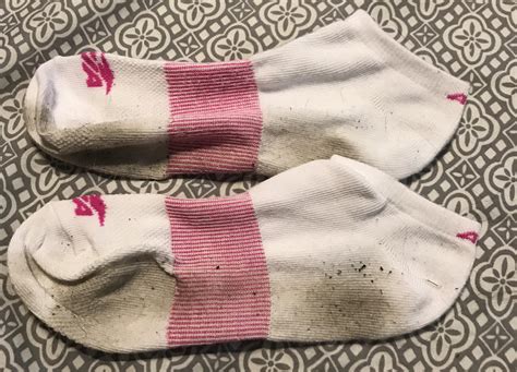 These socks will be freshly worn for a full two days, including a sweaty workout, before sending to you. . Used socks for sale
